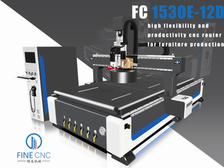FC1530E-12D ATC CNC Router