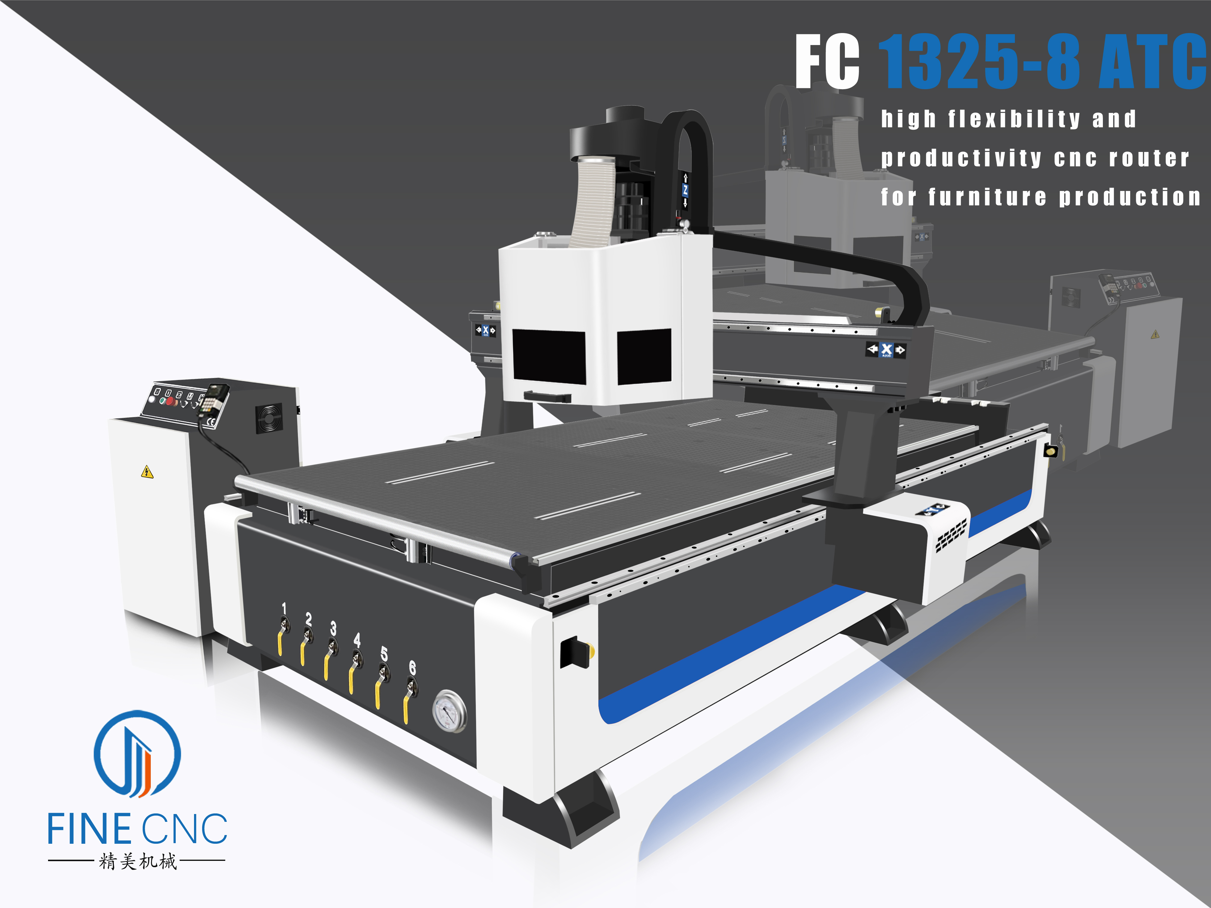 FC1325-8 ATC CNC Router