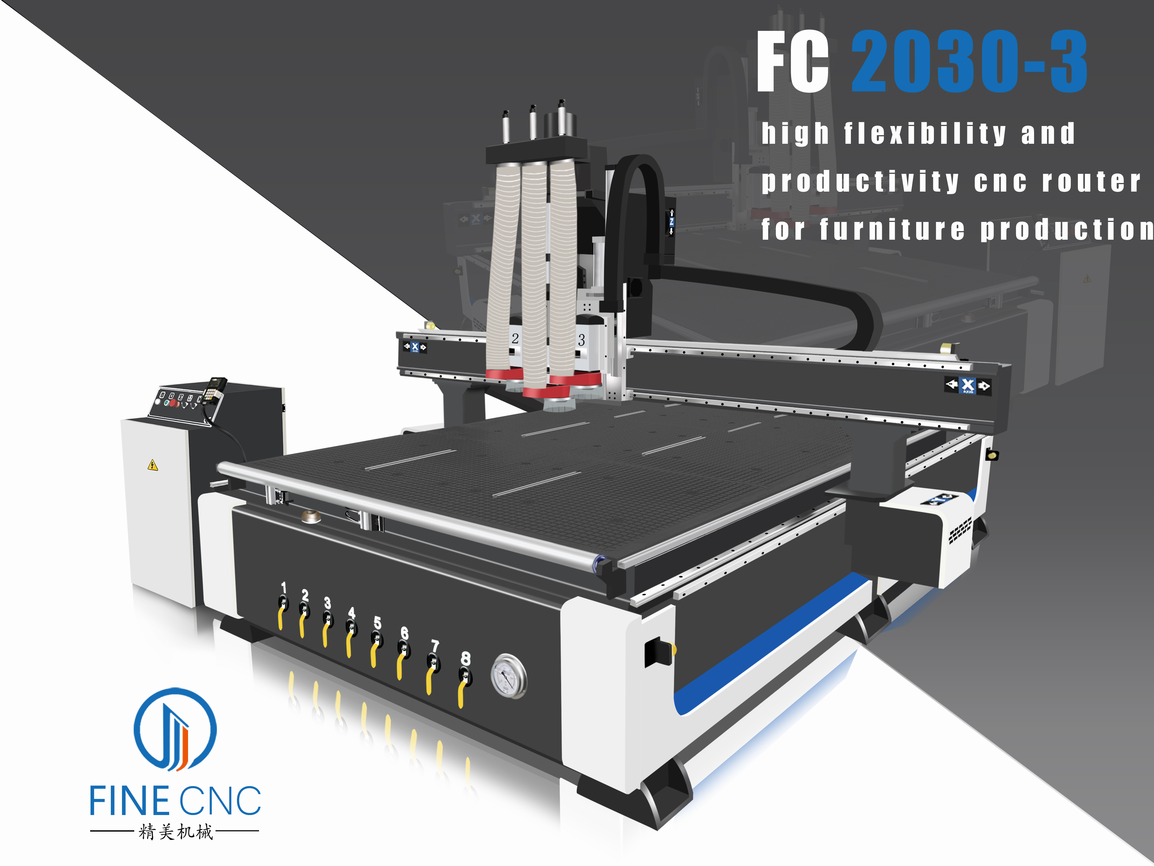 FC2030-3 CNC Router